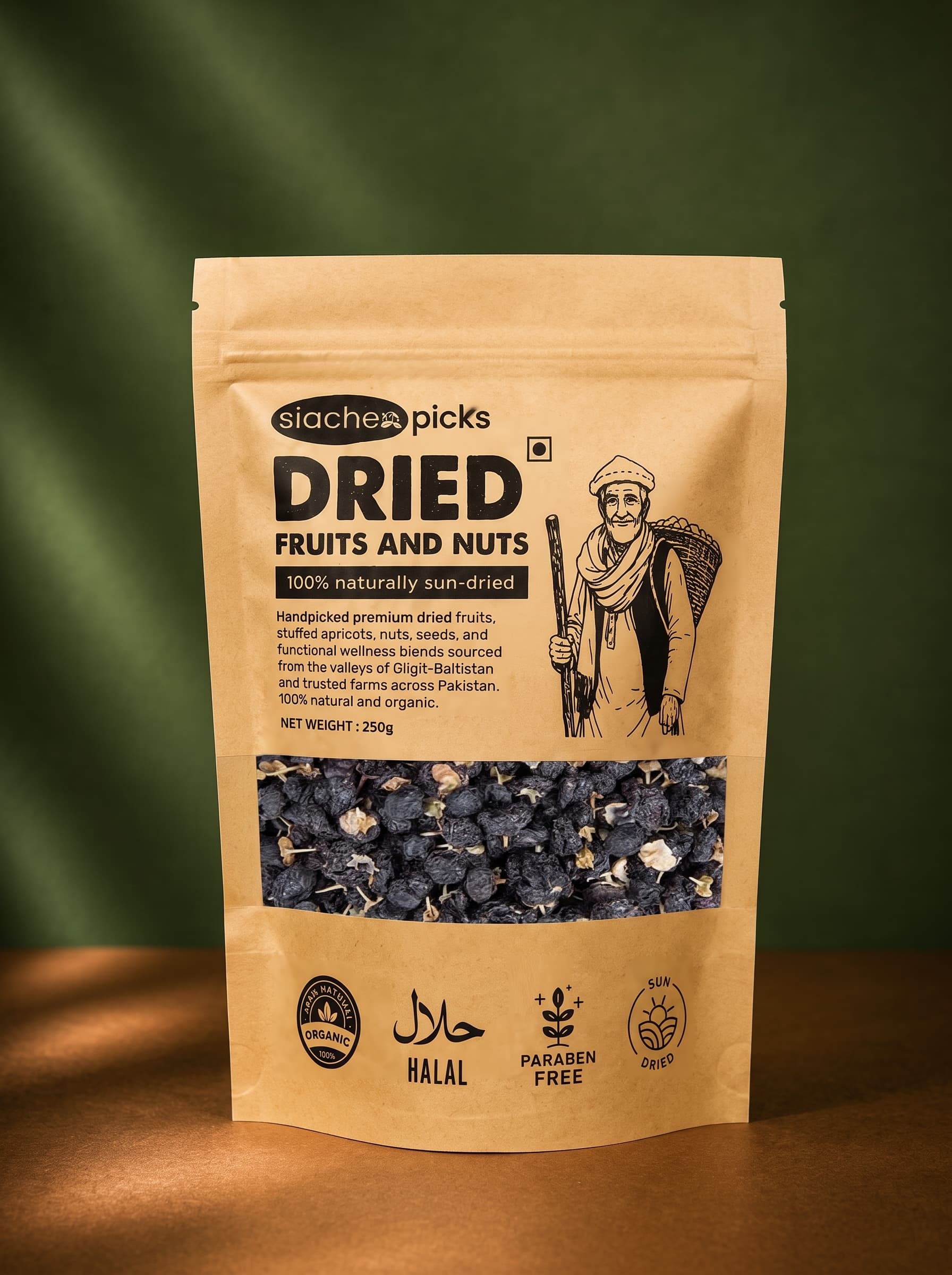 Black Goji Berries — packshot